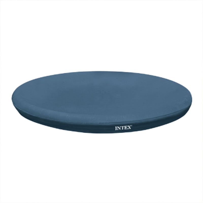 Husă pentru piscină Intex Easy Set – Ø 305 cm – Albastru închis – Pentru piscine cu structură ușoară – Protejează împotriva murdăriei și reduce