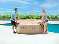 Intex energetski učinkovit pokrov za spa 198 cm (promjer) x 72 cm (V) – Prekrivač za jacuzzi 28523 2