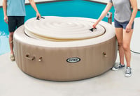 Intex energetski učinkovit pokrov za spa 198 cm (promjer) x 72 cm (V) – Prekrivač za jacuzzi 28523 6
