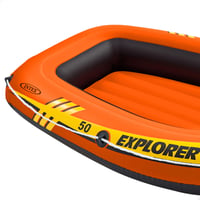 Nafukovací čln Intex Explorer Pro 50, 137 x 85 x 23 cm, pre 1 osobu, oranžový, bez vesiel 5