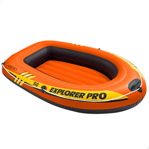 Intex Explorer Pro 50 čamac na napuhavanje, 137 x 85 x 23 cm, za 1 osobu, narančasti, bez vesala