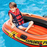 Nafukovací čln Intex Explorer Pro – ľahký, prenosný gumový čln pre deti aj dospelých 7