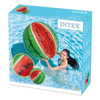 Intex lopta na napuhavanje lubenica 107 cm - vodena igračka za djecu 4