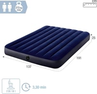 Intex Felfújható Matrac Színes Vendégágy Légugyak - 137 x 191 x 25 cm 4