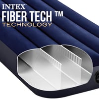 Nafukovacia posteľ pre hostí Intex - farebná, pohodlný vzduchový matrac pre návštevy 7