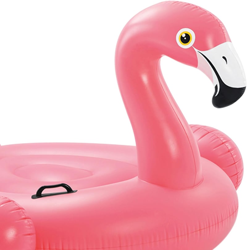 Intex Flamingó Felfújható Úszógumi Gyerekeknek - 142x137x97 cm, 40 kg Teherbírás, PVC Anyag, 3+ Éves Kortól