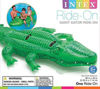 Nafukovací krokodíl na jazdenie Intex Giant Gator 203 x 114 cm, nosnosť max. 80 kg 4