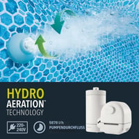 Intex Krystal Clear pješčana filterska pumpa za bazen 5678 l/h – Cirkulacijska pumpa za filtraciju vode 5678 litara na sat 6