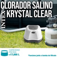 Intex Krystal Clear soľný systém CG-26664 pre bazény 230V 3