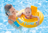 Detské plávacie koleso Intex My Baby Float – Bezpečná plavecká pomôcka pre najmenších 2