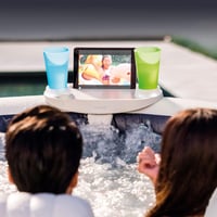 Intex Pure Spa LED odkladacia polica na vírivku béžová doplnková tácka na vaňu 7