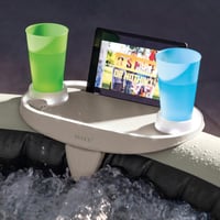Intex Pure Spa LED odkladacia polica na vírivku béžová doplnková tácka na vaňu 2
