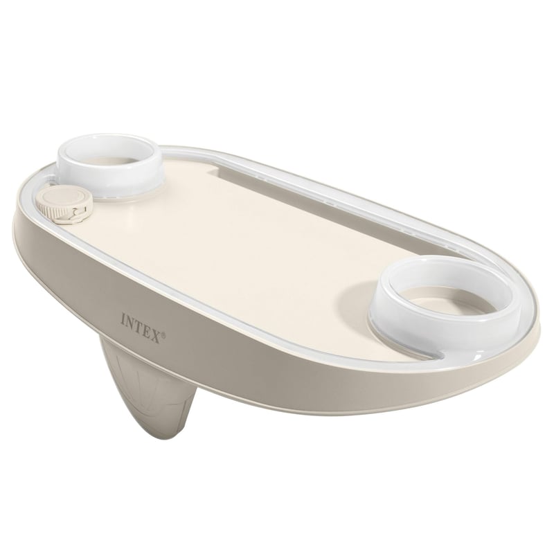 Intex Pure Spa LED odkladacia polica na vírivku béžová doplnková tácka na vaňu