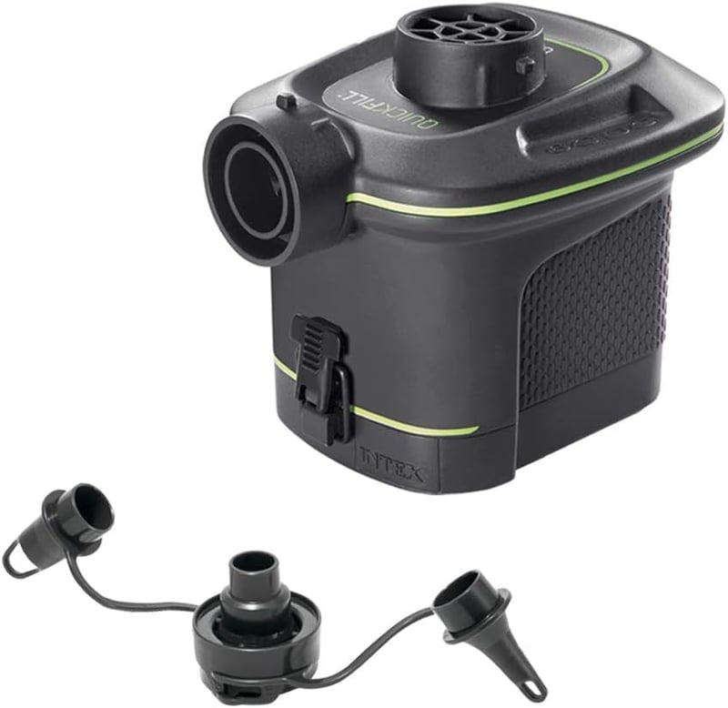 Intex Quick-Fill elemes légpumpa felfújható termékekhez - fekete/zöld
