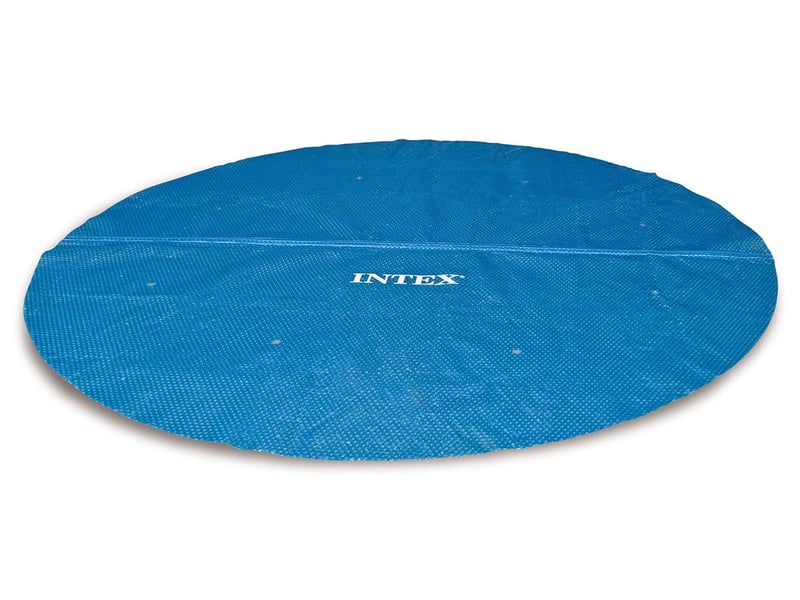 Solárna plachta na bazén Intex – pre bazény Easy Set a Frame, modrá, Ø 457 cm