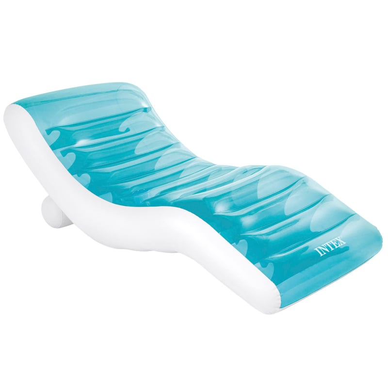 Nafukovacie kreslo Intex Splash Lounge 56874EU 191 x 99 cm, viacfarebný plážový matrac do bazéna pre dospelých