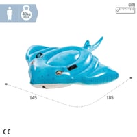 Nafukovacia kópia raje Intex Stingray Ride-on – 185x145 cm (57576NP) 4