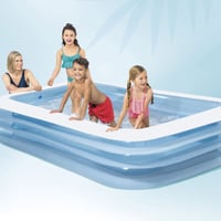 Rodinný obdĺžnikový bazén Intex Swim Center s motívom ľadu, modrý, 305 x 183 x 56 cm, 1050 litrov 3