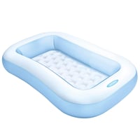 Nafukovací detský bazén Intex obdĺžnikového tvaru s mäkkým nafukovacím dnom – 166 x 100 x 25 cm, 128 litrov, od 2 rokov 7