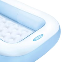 Nafukovací detský bazén Intex obdĺžnikového tvaru s mäkkým nafukovacím dnom – 166 x 100 x 25 cm, 128 litrov, od 2 rokov 3