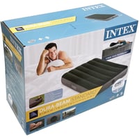 Intex Twin DURA-Beam Downy zračni krevet s ugrađenom nožnom pumpom – udoban pomoćni ležaj 5