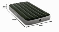 Intex Twin DURA-Beam Downy zračni krevet s ugrađenom nožnom pumpom – udoban pomoćni ležaj 6