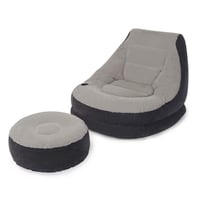 Intex Ultra-Lounge fotelja na napuhavanje s tabureom i držačem za čaše, nosivost do 110 kg, ergonomski dizajn (68564NP) 9