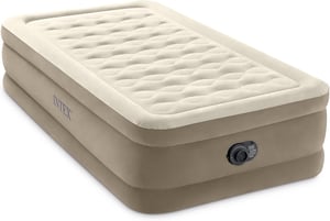 Intex Ultra Plush zračni krevet s ugrađenom pumpom, 99x191x46 cm - za jednu osobu