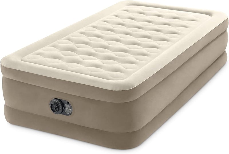 Intex Ultra Plush Légágy Beépített Pumpával 99x191 cm Egyágyas