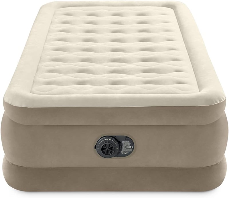 Intex Ultra Plush Légágy Beépített Pumpával 99x191 cm Egyágyas