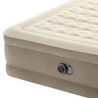 Nafukovacia posteľ pre hostí Intex Ultra Plush Queen s technológiou Fiber-Tech, 152x203x46 cm, pre 2 osoby, béžová (64428ND) 6