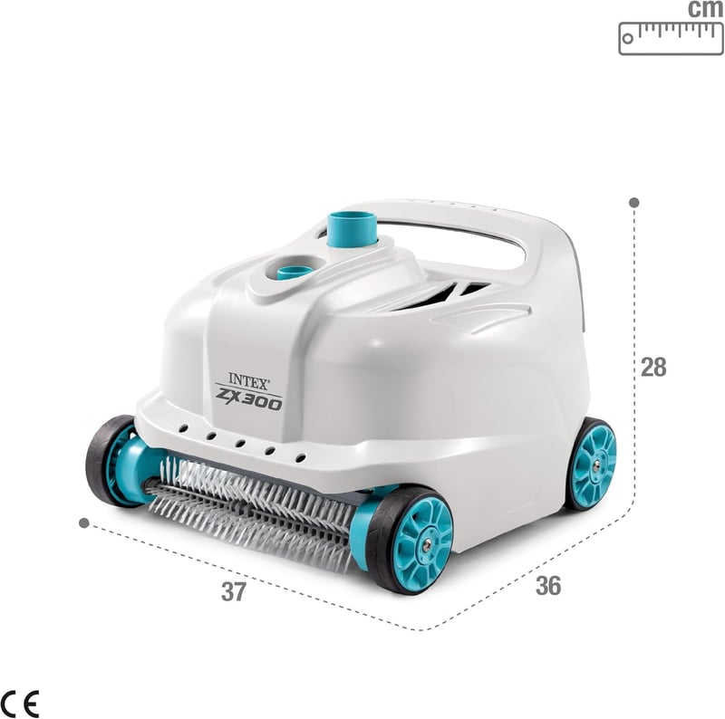 Intex ZX300 robotporszívó padló és fal tisztításához
