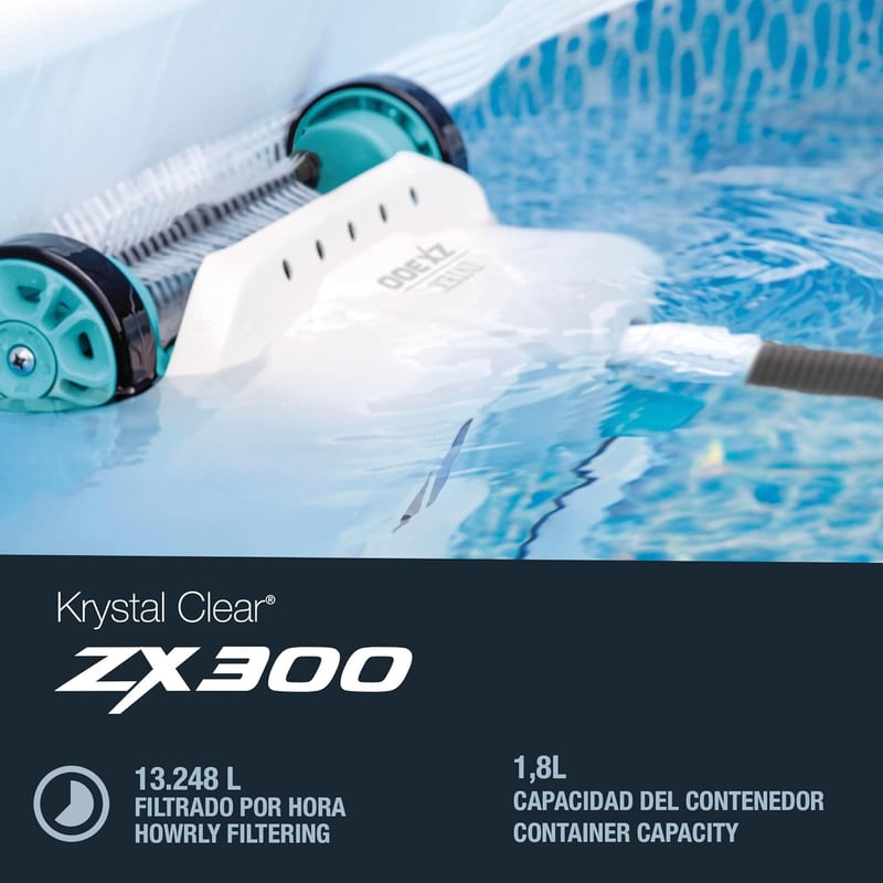 Intex ZX300 robotporszívó padló és fal tisztításához