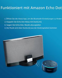 INVERY DockLinQ Pro Bluetooth 5.0 adapter 30 tűs iPod/iPhone dokkolóhoz és Bose Sounddockhoz 4