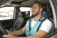 InvoSpa Shiatsu Masszázspárna Nyak Hát Váll Lábra Elektromos Masszírozó Készülék 6