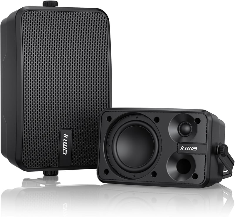 Inwa MZ622 Bluetooth Kültéri Hangfal Pár 400W Vízálló Vezeték Nélküli Stereo