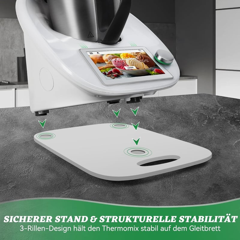Inwee Thermomix TM6 TM5 csúszótábla prémium akril alátét