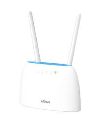 ioGiant AC1200 4G LTE Router pre SIM kartu - Dvojpásmová WiFi (867 Mbps/5 GHz, 300 Mbps/2,4 GHz), rýchlosť sťahovania 150 Mbps, pripojenie 64 zariadení 1