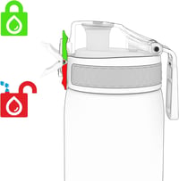 Ion8 szivárgásmentes kulacs pillangó mintával, flip fedéllel, BPA-mentes - 500 ml 4