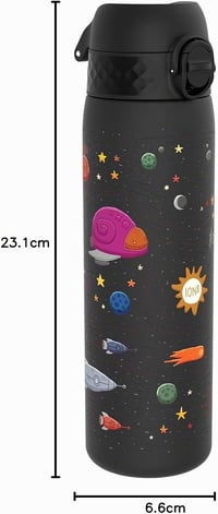 ion8 Evo kulacs szivárgásmentes, BPA-mentes - űrhajó design - 500 ml 8