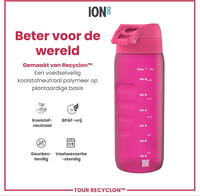 Ion8 Evo szivárgásmentes kulacs, 750 ml - rózsaszín 6