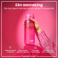 Ion8 Evo szivárgásmentes kulacs, 750 ml - rózsaszín 4