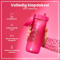 Ion8 Evo szivárgásmentes kulacs, 750 ml - rózsaszín 5