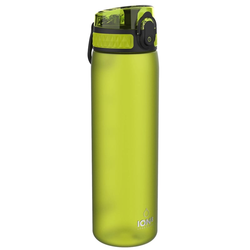 Netesúca fľaša Ion8 Classic, otváranie jednou rukou - 500 ml - zelená