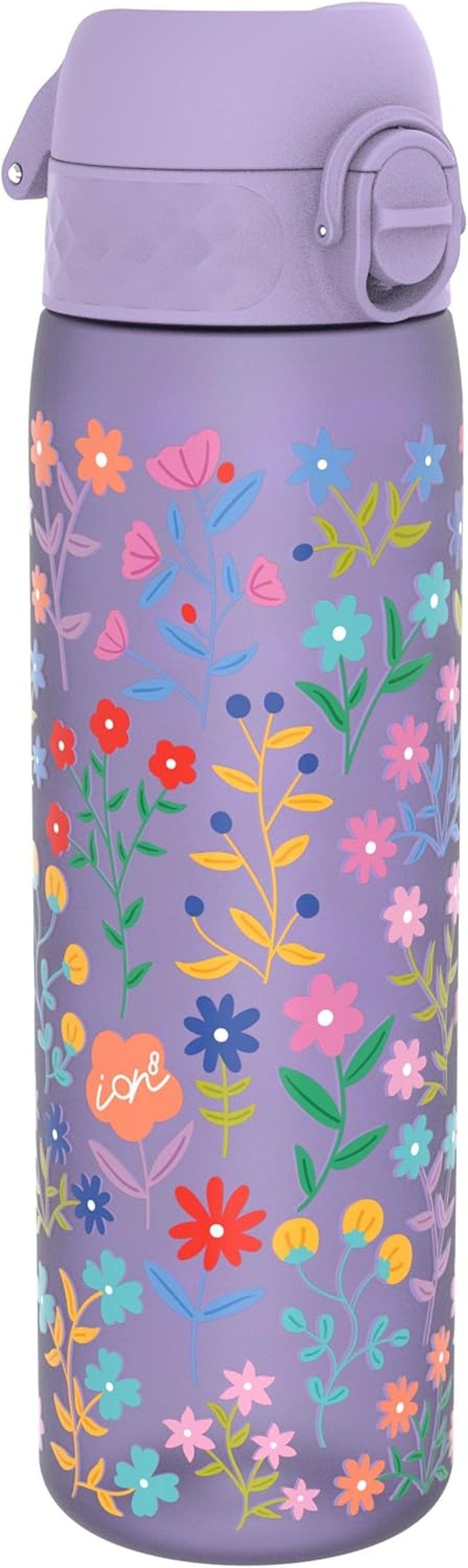 Ion8 Ditsy Floral csöpögésmentes kulacs, BPA-mentes, mosogatógépben mosható - 500 ml