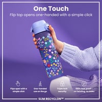 Ion8 Ditsy Floral csöpögésmentes kulacs, BPA-mentes, mosogatógépben mosható - 500 ml 3