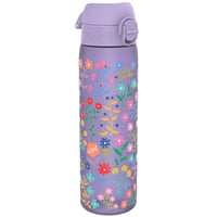 Netečúca fľaša na vodu Ion8 Ditsy Floral 500 ml, bez obsahu BPA, vhodná do umývačky riadu, ľahká – vonkajšok je ošúchaný (stav: pozri 2. obrázok) 1