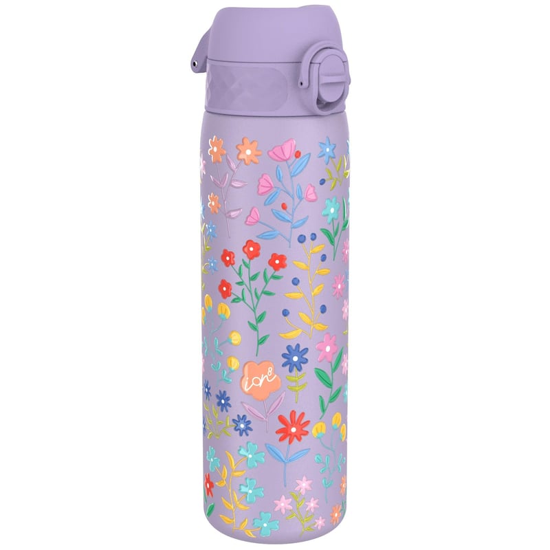 ion8 Evo vákuumszigetelt rozsdamentes acél kulacs, virágmintás - 500 ml