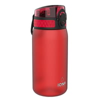 Sticlă pentru copii ion8 350 ml Roșu, etanșă, fără BPA, deschidere cu o singură mână, capac cu clapetă, lavabilă în mașina de spălat vase, cu mâner 1