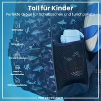 Sticlă pentru copii ion8, 350 ml, Etanșă, Deschidere cu o singură mână, Închidere sigură, Lavabilă în mașina de spălat vase, Fără BPA, Mâner pentru transport, Capac cu deschidere rabatabilă, Safari 2
